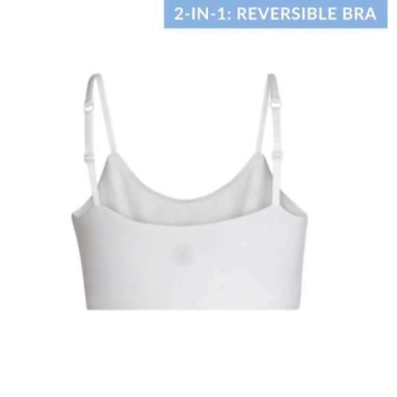 BLEUM PETAL PADDED BRA White Size 12 NWT New Bleuet Girl Tag free comfort - Picture 5 of 5